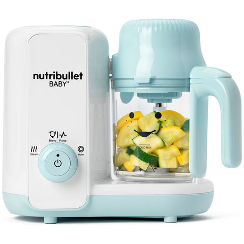 NutriBullet Baby Steam + Blend - 3.5 Cup Work Bowl, Automated Steam and Blend Program - NBY07200