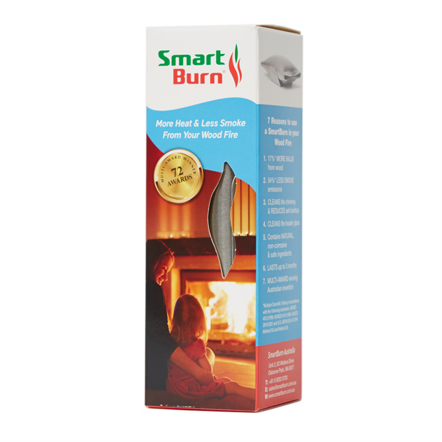 SmartBurn Chimney Flue Cleaning Tube - 100mm - Natural Ingredients - Efficient - SuperSaverAU - view 1