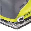 Ryobi 240W 1/4 Sheet Sander, 14000RPM, 110mm Plate, Dust Bag, Palm Handle RSS240Q-S