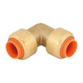 Smartex Copper Elbow Fitting - 15mm - Lead-Free Brass - Push-Fit - SuperSaverAU - view 1
