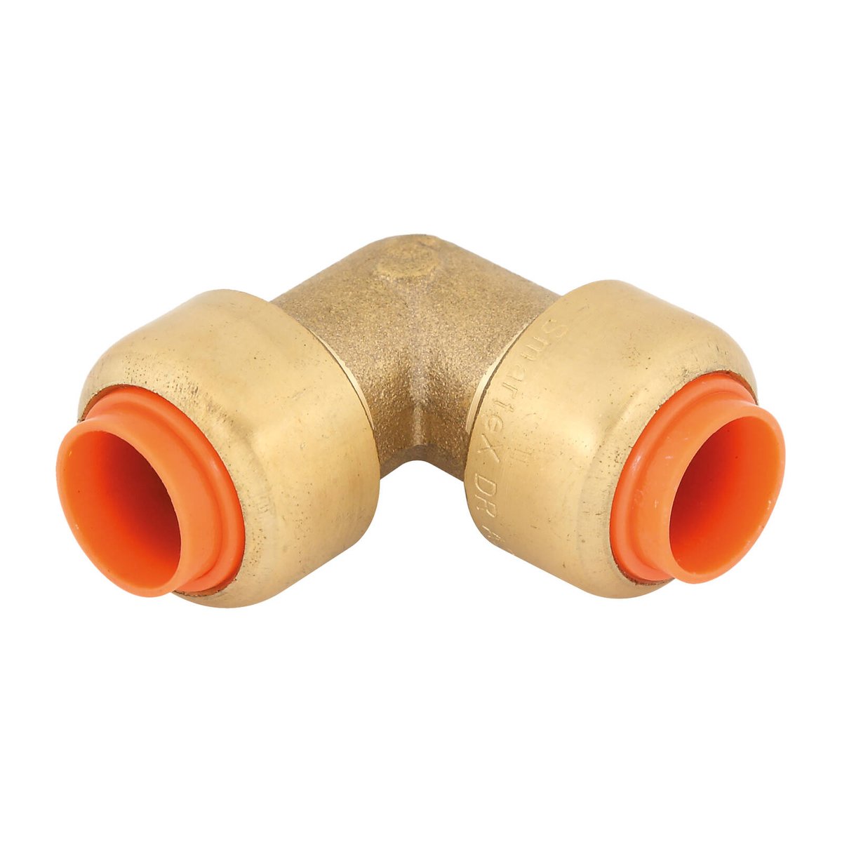 Smartex Copper Elbow Fitting - 15mm - Lead-Free Brass - Push-Fit - SuperSaverAU - view 1