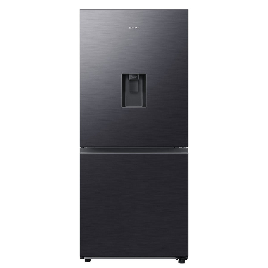 Samsung 455L Bottom Mount Fridge - Black, Non-Plumbed Water Dispenser, SmartThings Wi-Fi - SRL4600BD