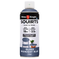 White Knight Squirts Midnight Blue Gloss Spray Paint 310g Durable Finish - SuperSaverAU - view 1