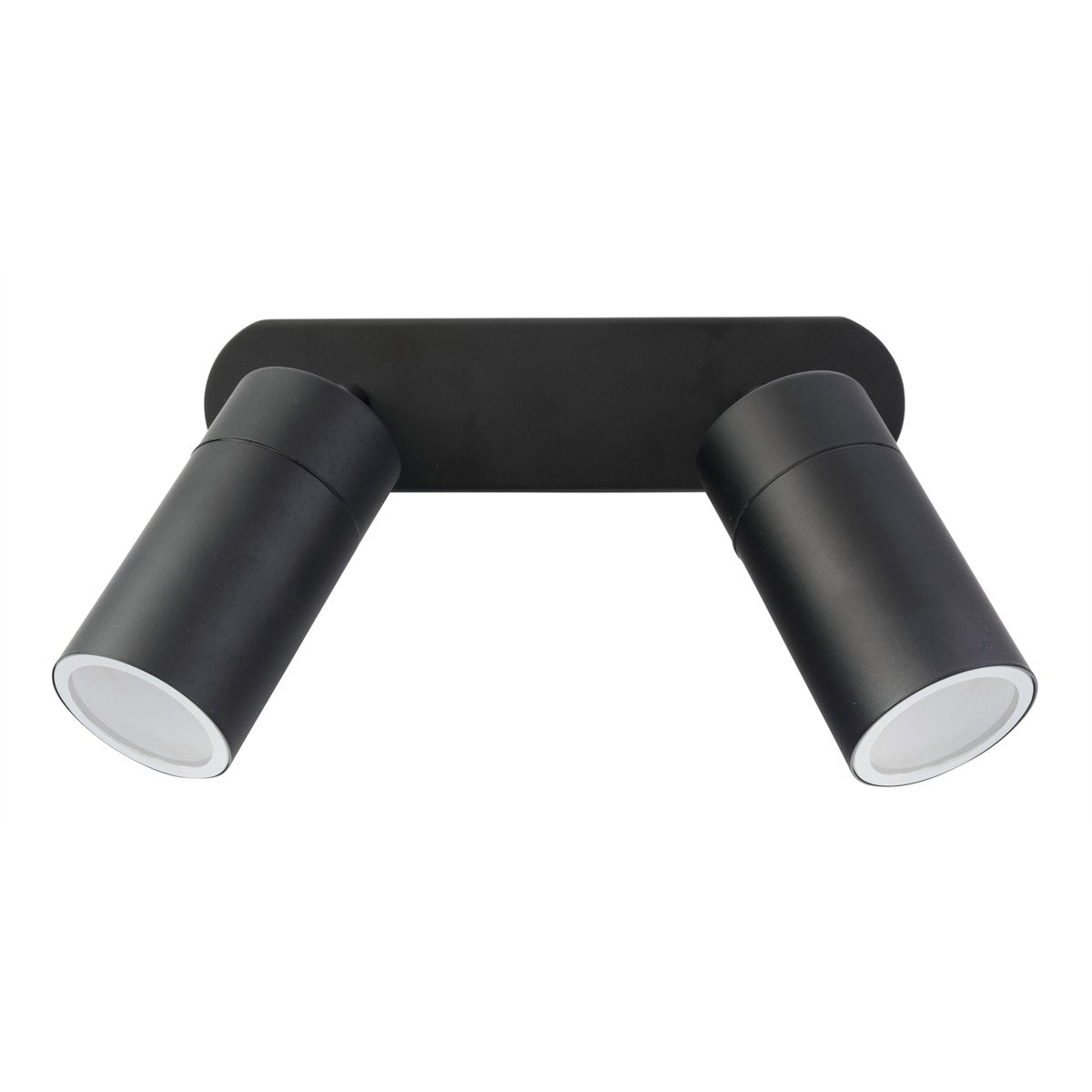 Brilliant Lighting Coolum Twin Wall Light - Black - 240V - Stainless Steel - Weather Resistant - SuperSaverAU - view 3