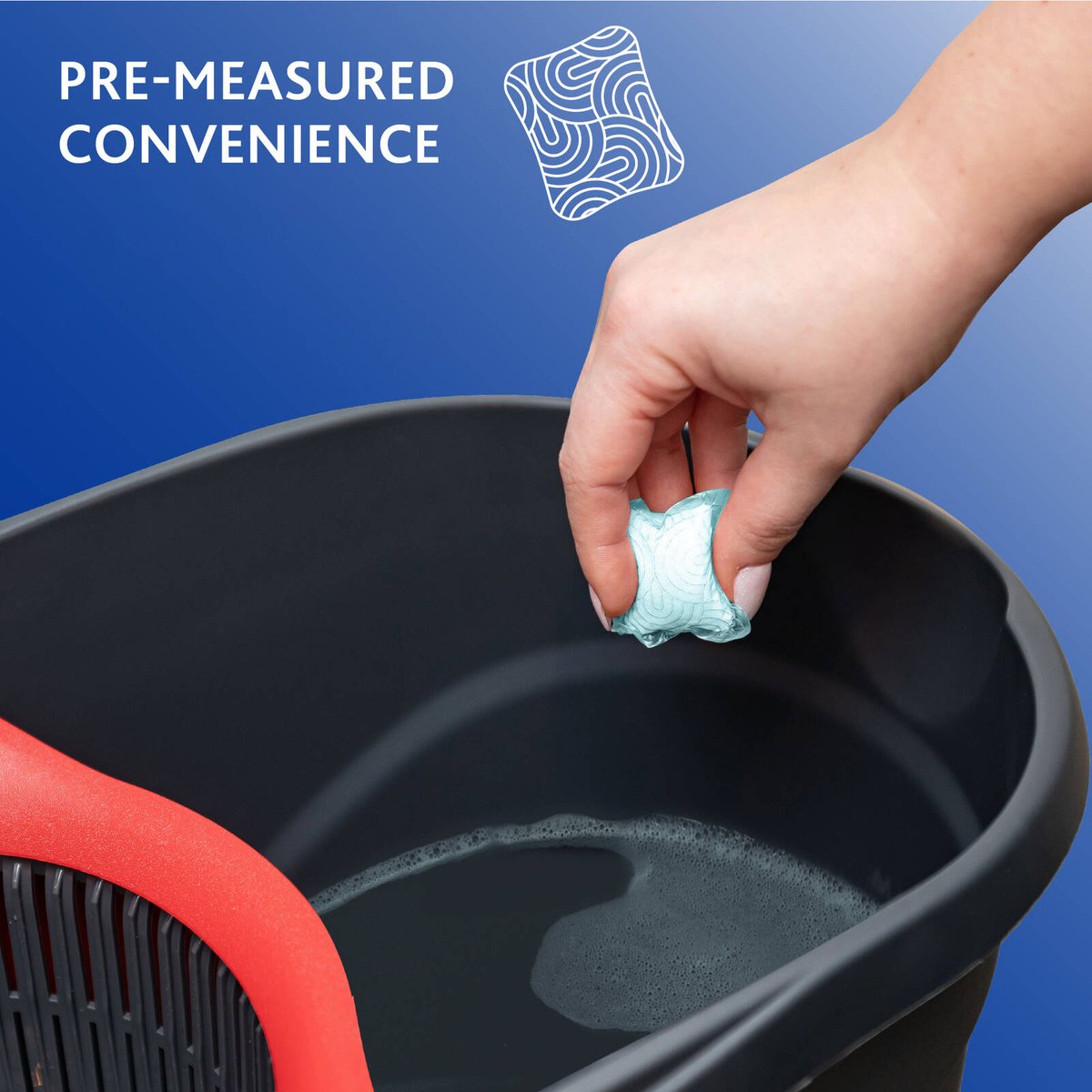 Vileda Pacs Spring Fresh Floor Cleaning Tablets 10 Pack - 10 Tablets - 97% Natural Ingredients - Enzymatic Cleaning Power