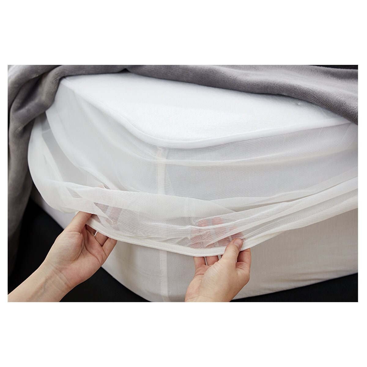 Dimplex Single Fitted Electric Blanket - Machine Washable, Detachable Controls, Three Heat Settings - DHDEPS
