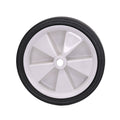 Move It 150mm Black Rubber Tyre with White Plastic Centre, Solid, 50kg Load