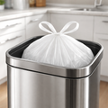 Grunt 27L White Kitchen Tie Top Rubbish Bags 100 Pack