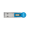 Empire 360 Digital Protractor - 200mm - 360° Angle Measurement Tool - Stainless Steel - SuperSaverAU - view 3