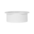 Rain Harvesting Round Female Gutter Outlet 90mm - White - 1 Pack - SuperSaverAU - view 2