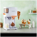 Cuisinart The Soft Serve Ice Cream Maker - 1.5L Freezer Bowl - Three Topping Dispensers - White - ICE-48XA