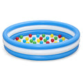 h2ogo 3 Ring Ball Pit - Blue - 1.22m Diameter - 25 Play Balls - 2+ Years - SuperSaverAU - view 1