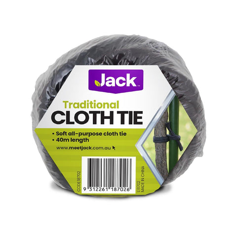 Jack Traditional Cloth Plant Tie - 40m - Jute - Soft Fabric - SuperSaverAU - view 1