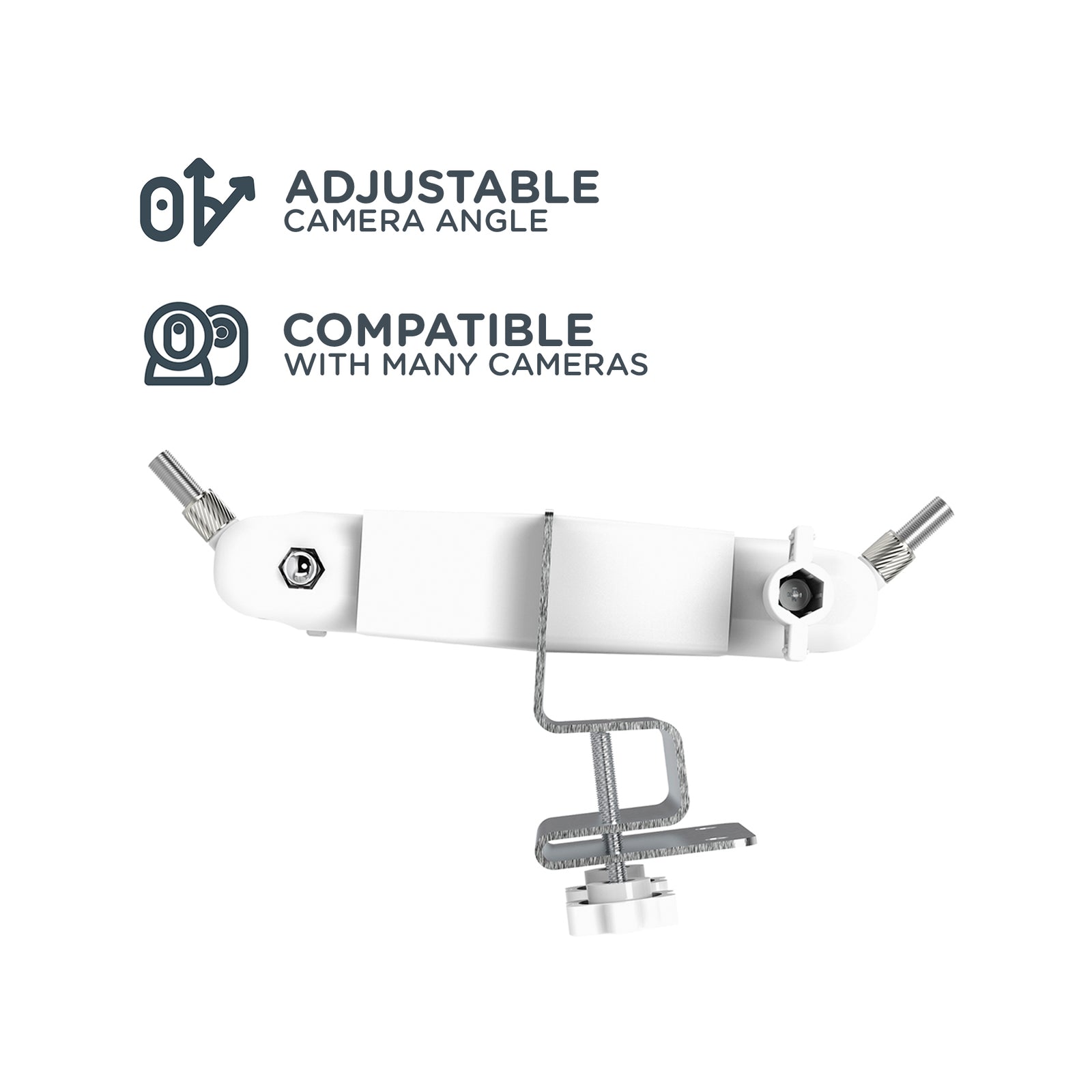 Orion Security Camera Mount 2-in-1 Clamp Indoor & Outdoor SCA02