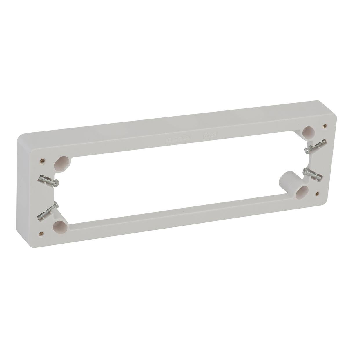 Deta 5 Outlet Mounting Block - 25mm Deep - Polycarbonate - Durable Design - SuperSaverAU - view 1