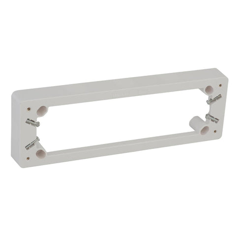 Deta 5 Outlet Mounting Block - 25mm Deep - Polycarbonate - Durable Design - SuperSaverAU - view 1