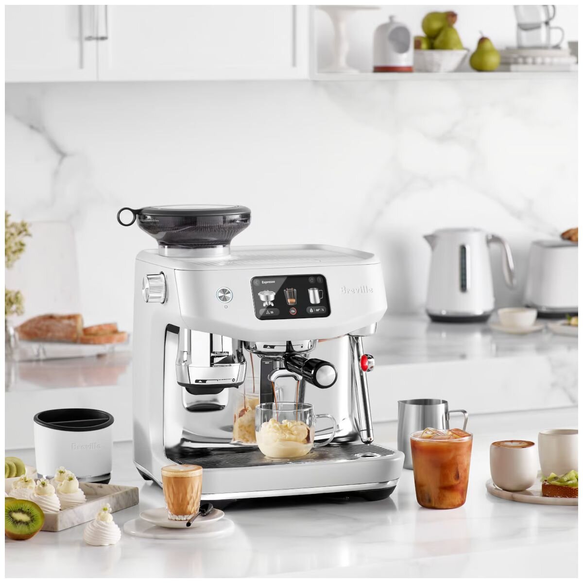 Breville Oracle Jet automatic coffee machine - 45 grind settings - ThermoJet heating - BES985BSS