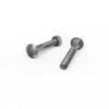 Zenith M8 x 60mm Hot Dip Galvanised Cup Head Bolts and Nuts 25 Pack - SuperSaverAU - view 2