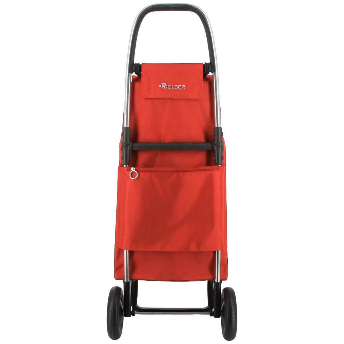 Rolser I-Max 2-Wheel Folding Trolley - Aluminium Chassis, Backpack-Style Bag, Red - R-IMX304-1027