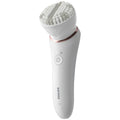 Philips Satinelle Advanced epilator - wet and dry, 40 minute cordless use, Opti-light, white - BRE740-10