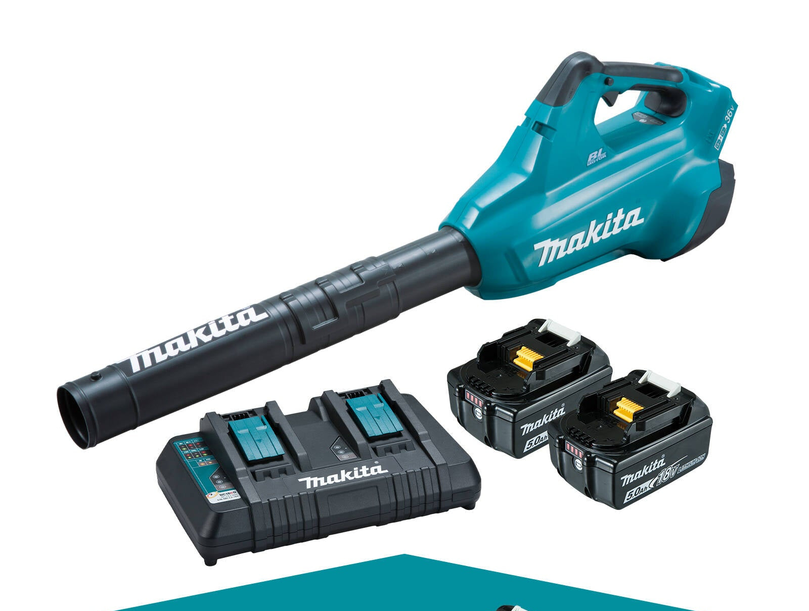 Makita 18Vx2 Brushless Cordless Turbo Blower Kit DUB362PT2