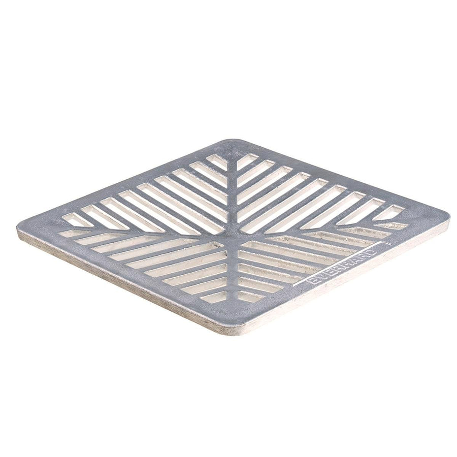 Everhard Aluminium Grate - EasyDRAIN Flo-Way Pit - 248mm x 10mm - Durable - SuperSaverAU - view 1