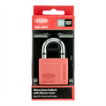Lockwood 40mm Alloy Silicon Padlock - Brass with Silicone Jacket