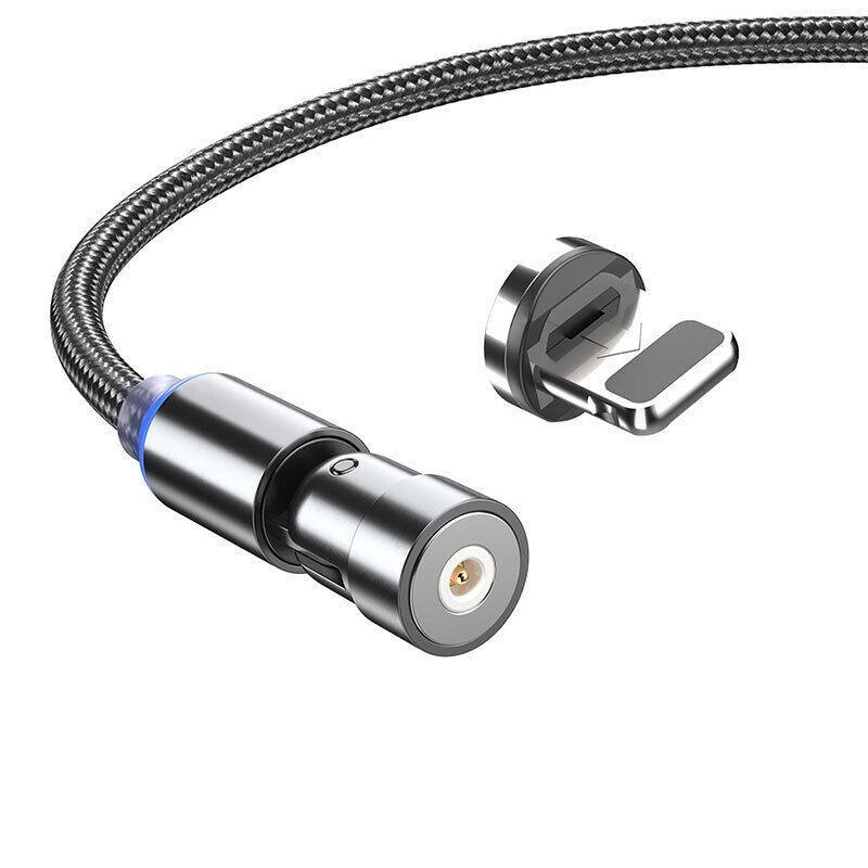 540 Degree Rotating Magnetic Charging Cable for iPhone - 3m