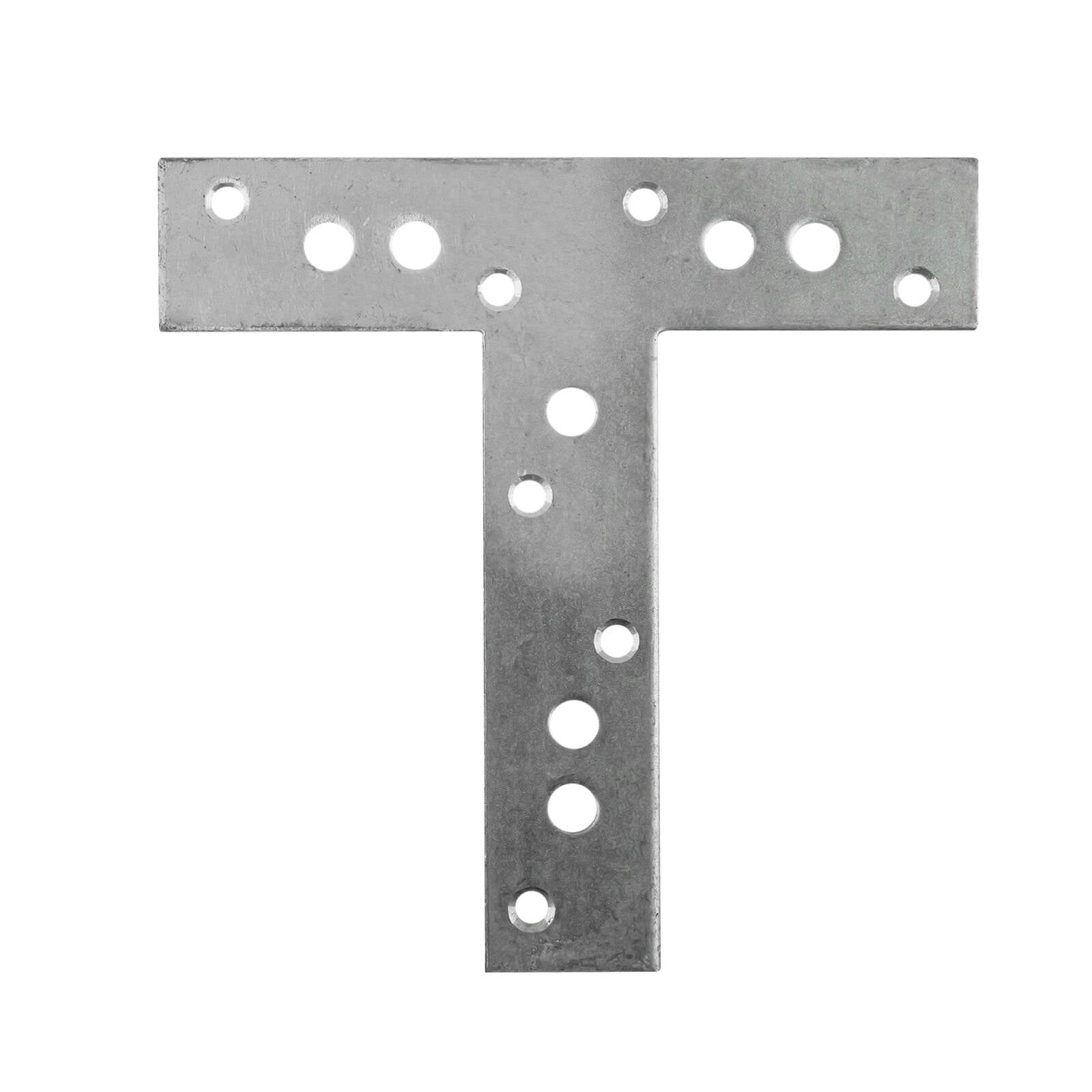 Carinya 190 x 190 x 40 x 3.5mm Zinc Plated Steel T-Shape Mending Plate