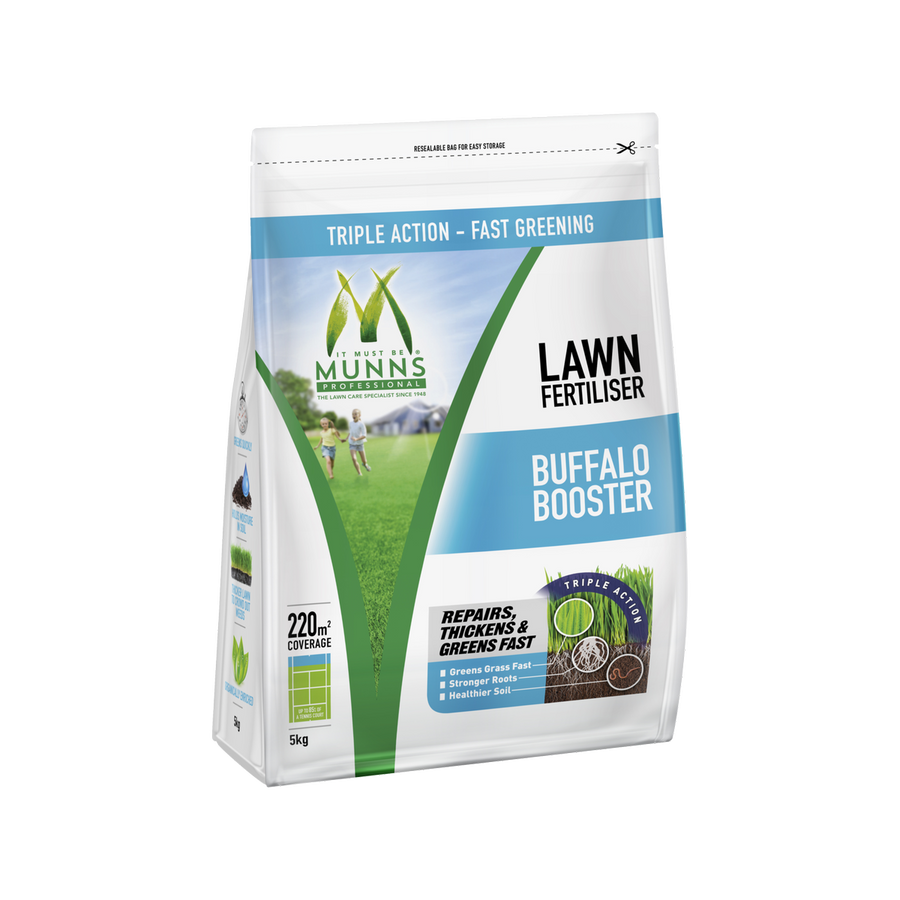 Munns Professional Buffalo Booster - 5kg - Granular - Lawn Fertiliser - SuperSaverAU - view 1
