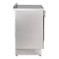 Whirlpool 90cm Ceramic Freestanding Oven - Inox, 133L, AirFry Function, Five Cooking Zones - WS91V9KPX