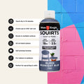 White Knight Squirts Midnight Blue Gloss Spray Paint 310g Durable Finish - SuperSaverAU - view 5
