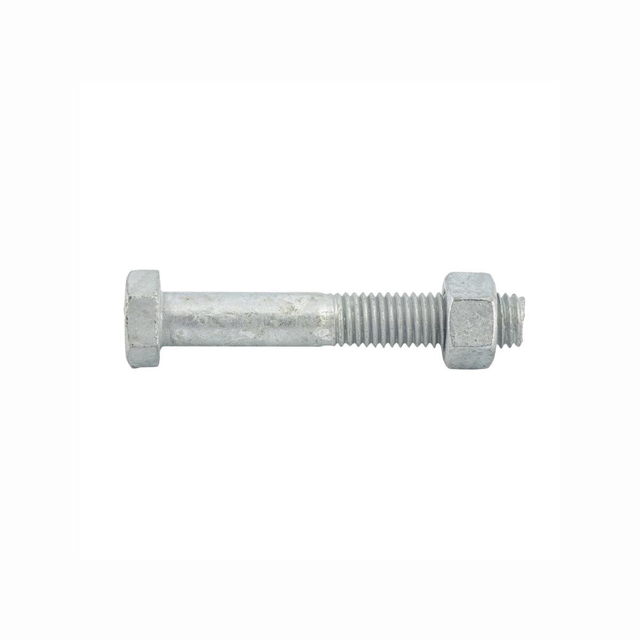 Zenith M12 x 75mm Hot Dip Galvanised Hex Head Bolts and Nuts Each - SuperSaverAU - view 1