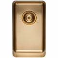 Titan single bowl kitchen sink - brass finish, AISI316 stainless steel, 25 year warranty - TSBR28