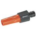 GARDENA 19mm Maxi-Flo Adjustable Spray Nozzle with Water Flow Control - Black/Orange/Grey