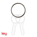 Key Essentials Split Rings - 38mm - Steel - Easy To Use - 5 Pack - SuperSaverAU - view 3