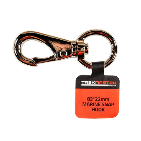 Taskmaster Nickel Plated Marine Snap Hook - 30mm - Durable - Versatile - SuperSaverAU - view 1