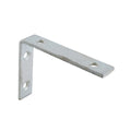 Carinya 100 x 75mm Zinc Plated Steel Heavy Duty Angle Bracket - 150kg Capacity