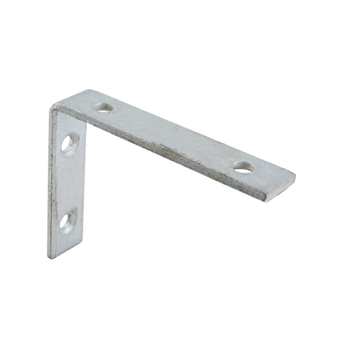 Carinya 100 x 75mm Zinc Plated Steel Heavy Duty Angle Bracket - 150kg Capacity