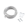 Liftaway Galvanised Steel Cable & Connectors Garage Door Repair Set