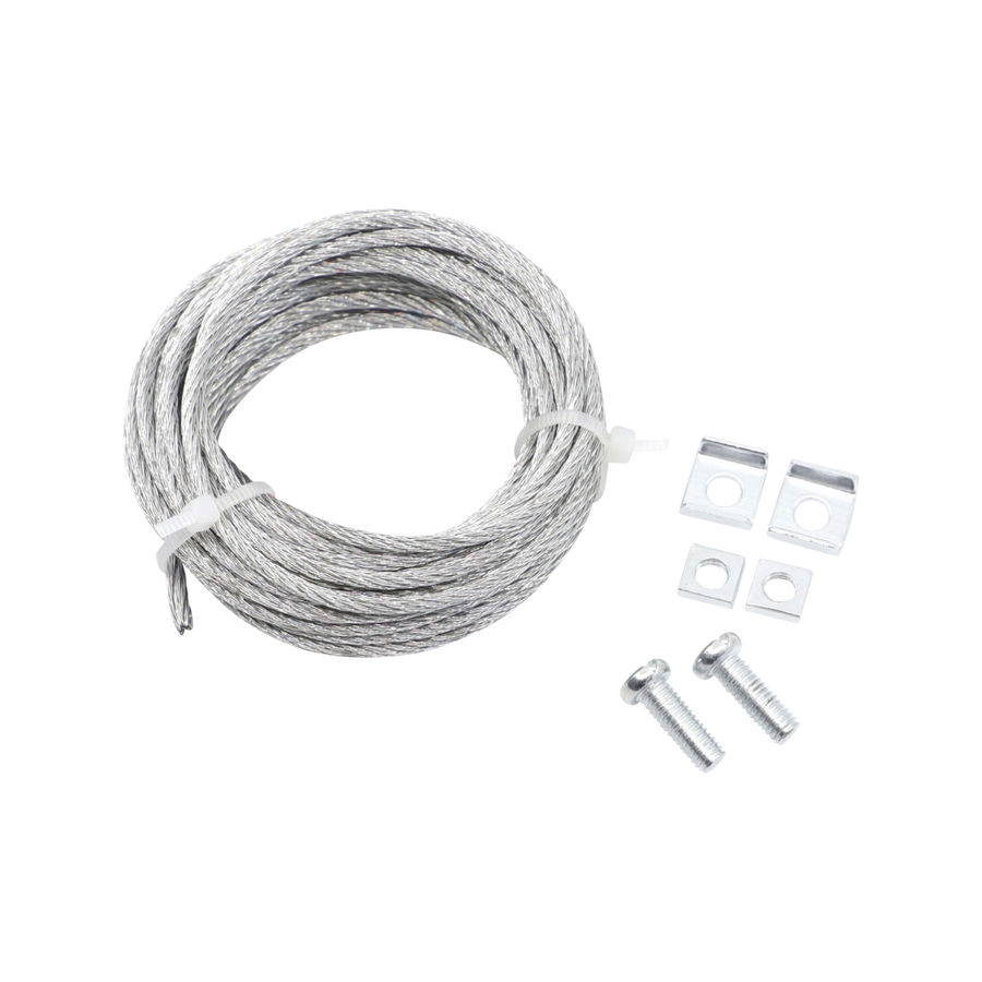 Liftaway Galvanised Steel Cable & Connectors Garage Door Repair Set