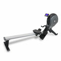 BH Fitness Rowing Machine - 16 Resistance Levels, Foldaway Design, Black and Stainless Steel - S1RW