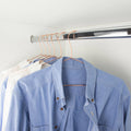 Practa Copper Steel Metal Clothes Hangers 10 Pack