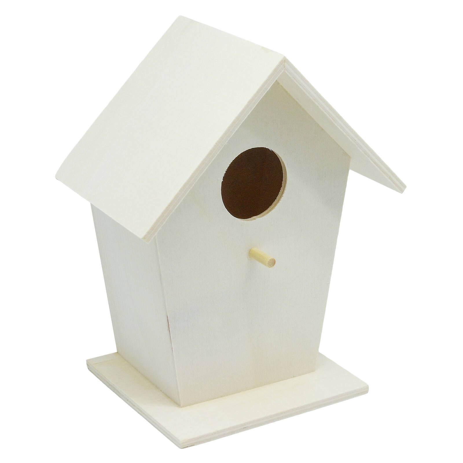 Boyle Timber Birdhouse Paint Kit, Decorate-Your-Own Plywood Craft Set with Paints