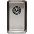 Titan single bowl kitchen sink - fine brushed stainless steel, AISI316 grade, 25 year warranty - TSSS28