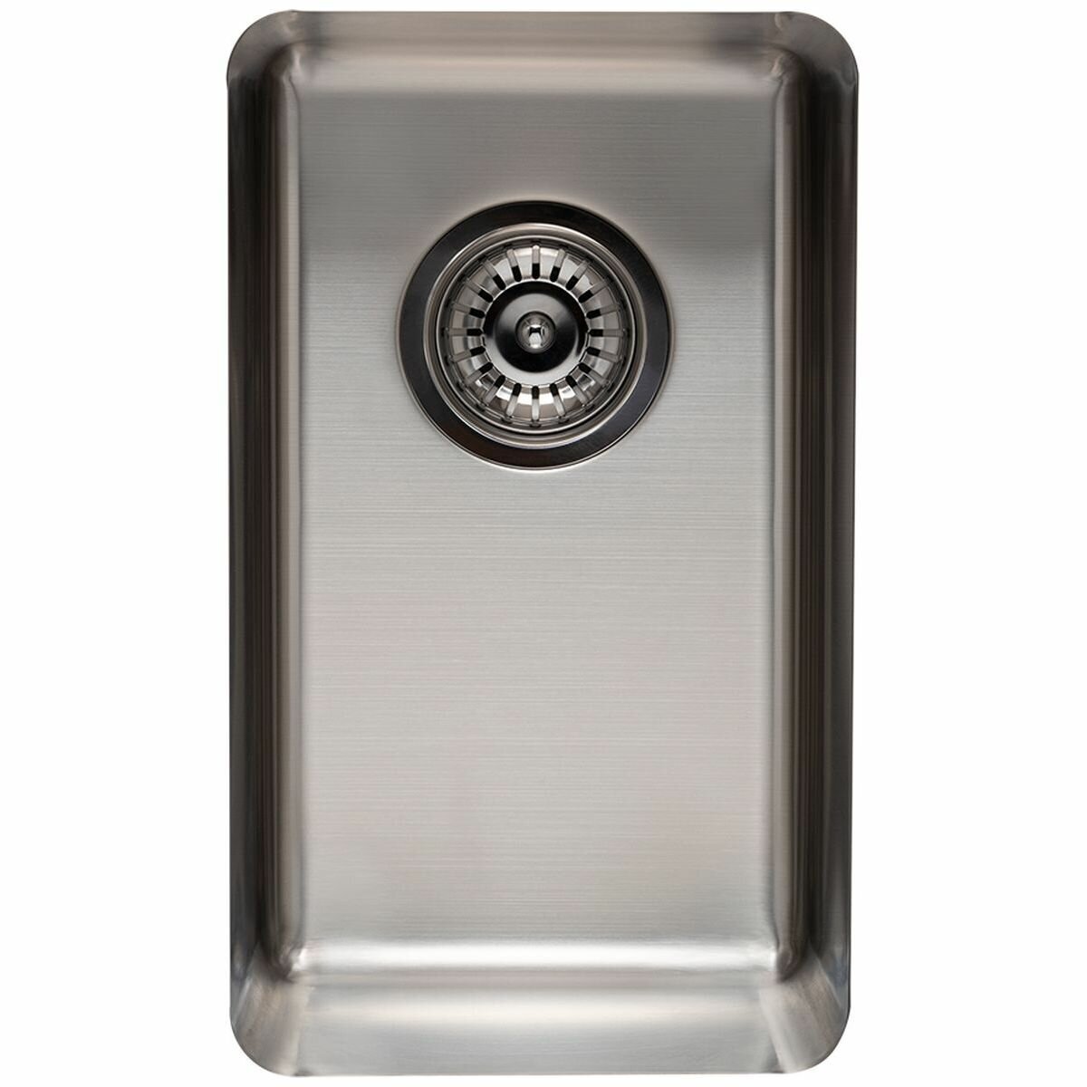 Titan single bowl kitchen sink - fine brushed stainless steel, AISI316 grade, 25 year warranty - TSSS28