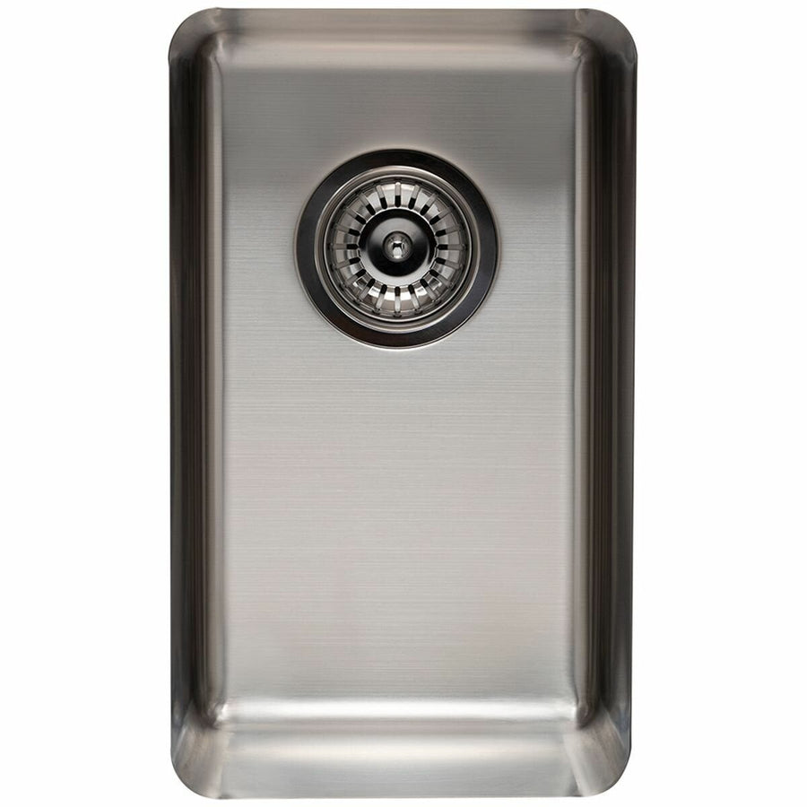 Titan single bowl kitchen sink - fine brushed stainless steel, AISI316 grade, 25 year warranty - TSSS28