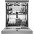 Haier 60cm 300 Series Freestanding Dishwasher - 13 Place Settings - Satina - Auto Wash Sensing - HDW13F0S1