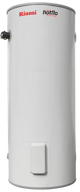 Rinnai Hotflo 250L 3.6kW electric storage hot water system - dual handed - EHFA250S36