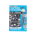 Bremick Vortex Plus Roofing Screw 6.2 x 50mm - Box of 100 - Hex Drive - Watertight Seal - SuperSaverAU - view 2
